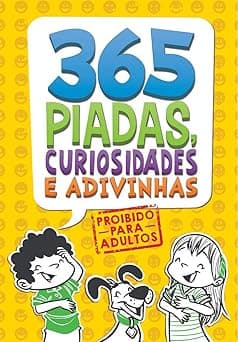 365 Piadas. Curiosidades e Adivinhas Capa Amarelo