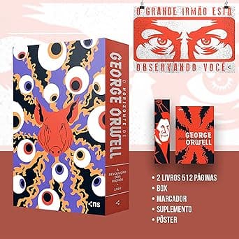 Box George Orwell - O horizonte (2 livros + pôster + suplemento)