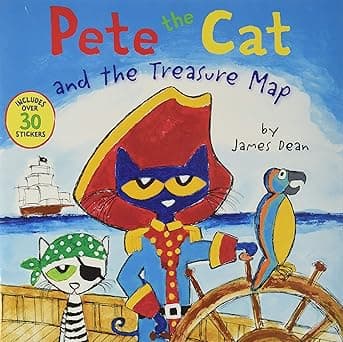 Pete the Cat and the Treasure Map